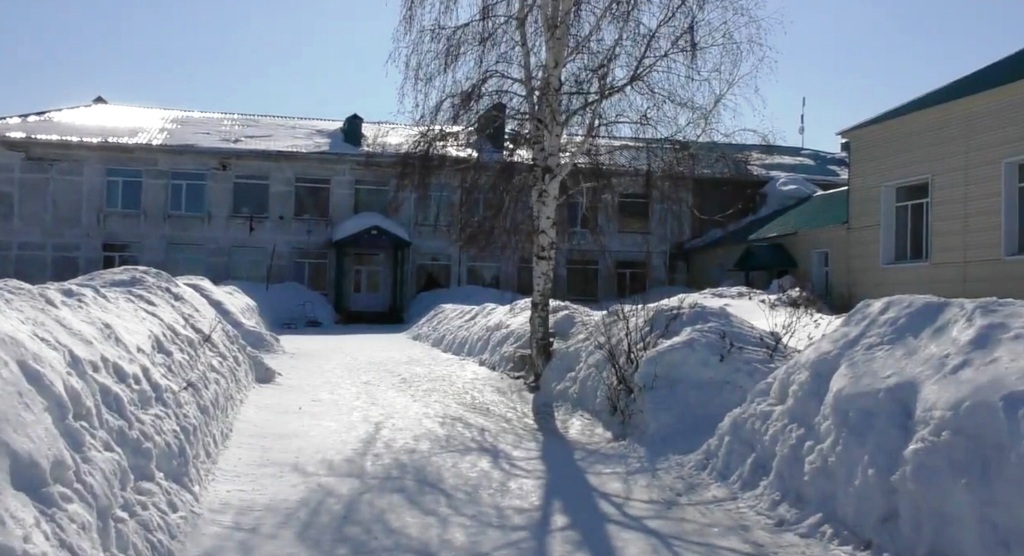Школа в селе Подгорное